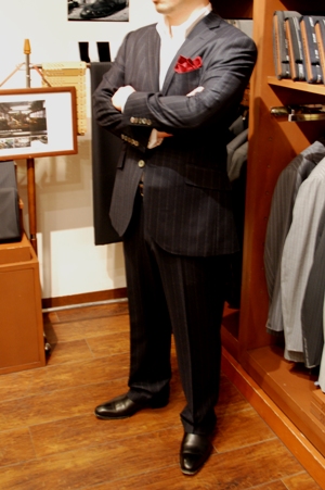 ERMENEGILDO　ZEGNA　オーダースーツ