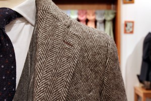 chester coat herringbone