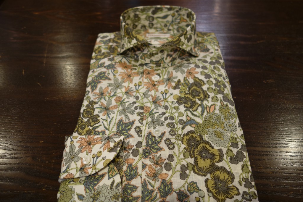 Linen + Print これぞ伊達男！！