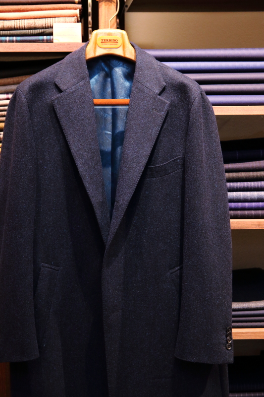 Cashmere Order Coat | ブログ | 東京のオーダースーツ【ZERBINO】ゼルヴィーノ