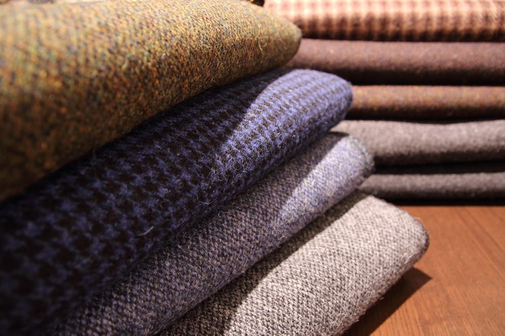 HARRIS TWEED Fabric – made in Scotland –