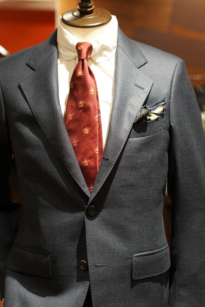 オーダースーツ ZERBINO 虎ノ門 Blog 大西千波】Fabric：Made in
