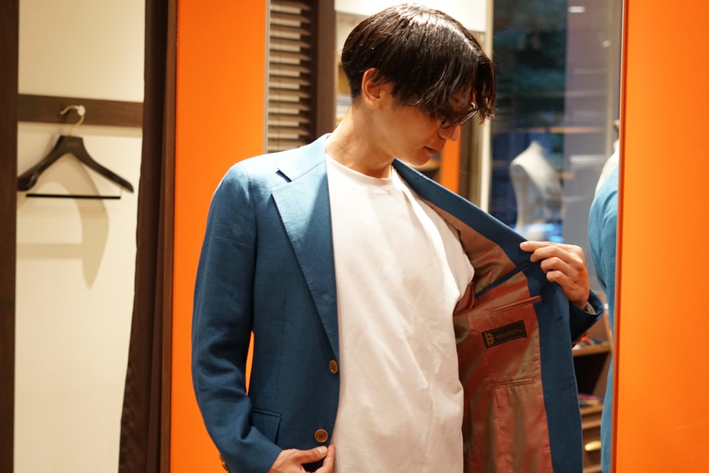 カジュアルにリネンスーツを。 | ZERBINO BLOG