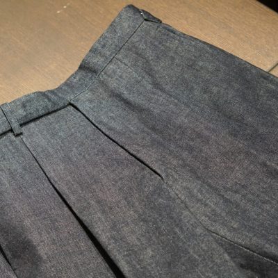 DENIM　デニム　トラウザーズ　デニムスラックス　デニスラ