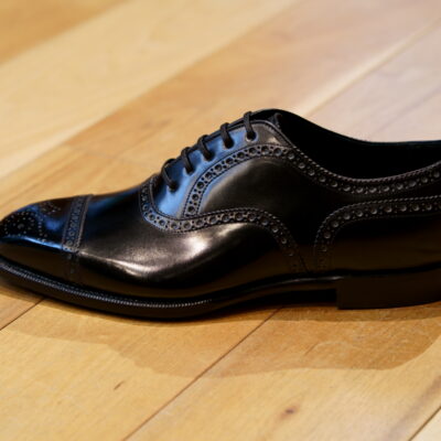 MIYAGIKOGYO No.201 with medallion handsewnwelted ordershoes ZERBINO ginzastore 1