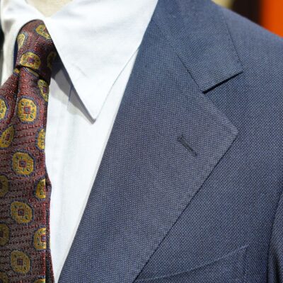 ALFRED BROWN アルフレッド・ブラウン　ブルーグレー　バーズアイ