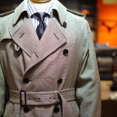 ZERBINO Trench Coat　トレンチコート　ガーベロ　Guabello　ダブルスレッド　Double Thread LEGEND