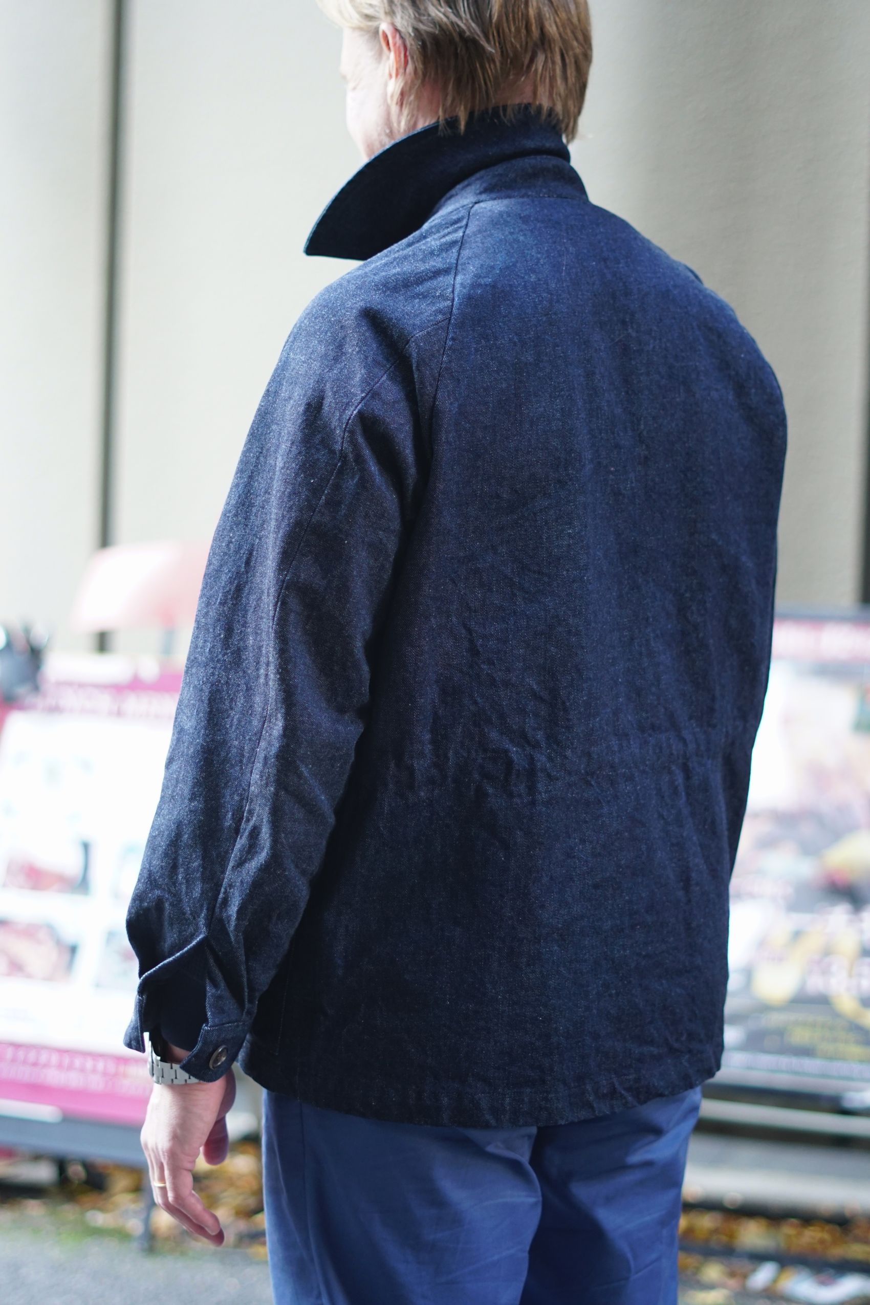 Denim Feild Coat デニム フィールドコート ドローコード