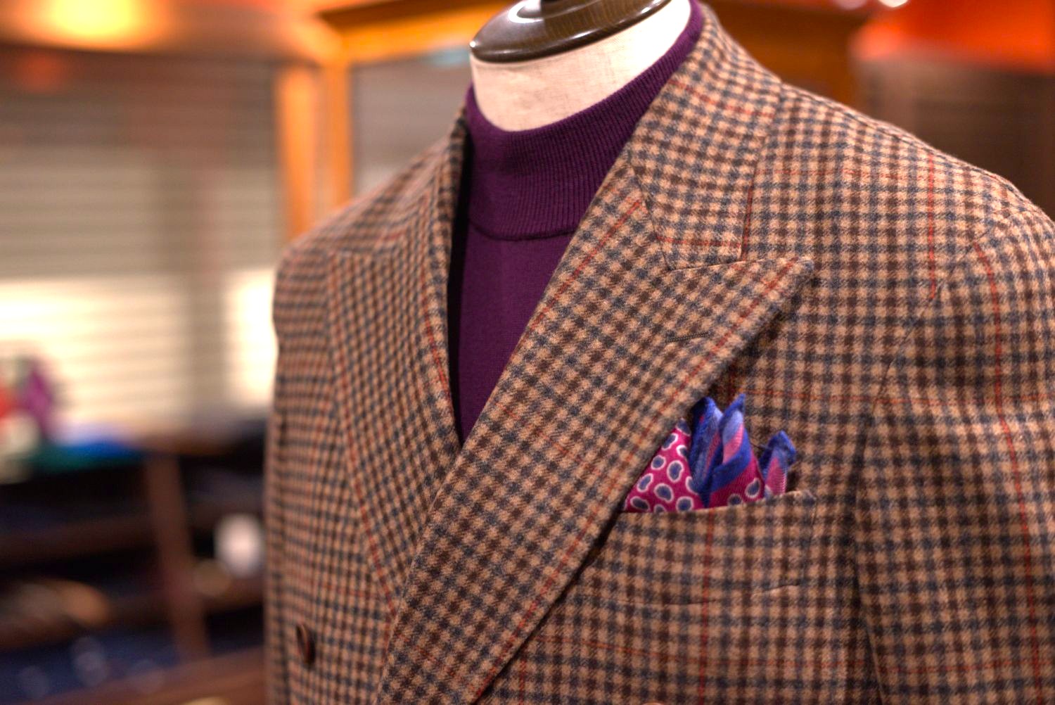 ツイードジャケット