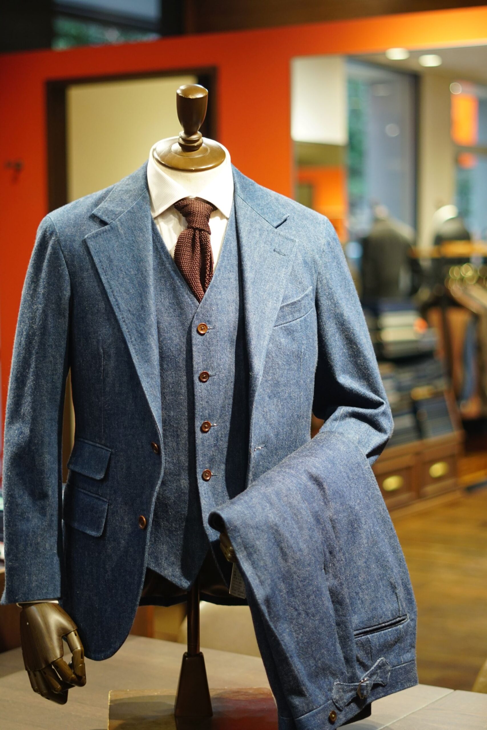 クリアランス　デニムスーツ