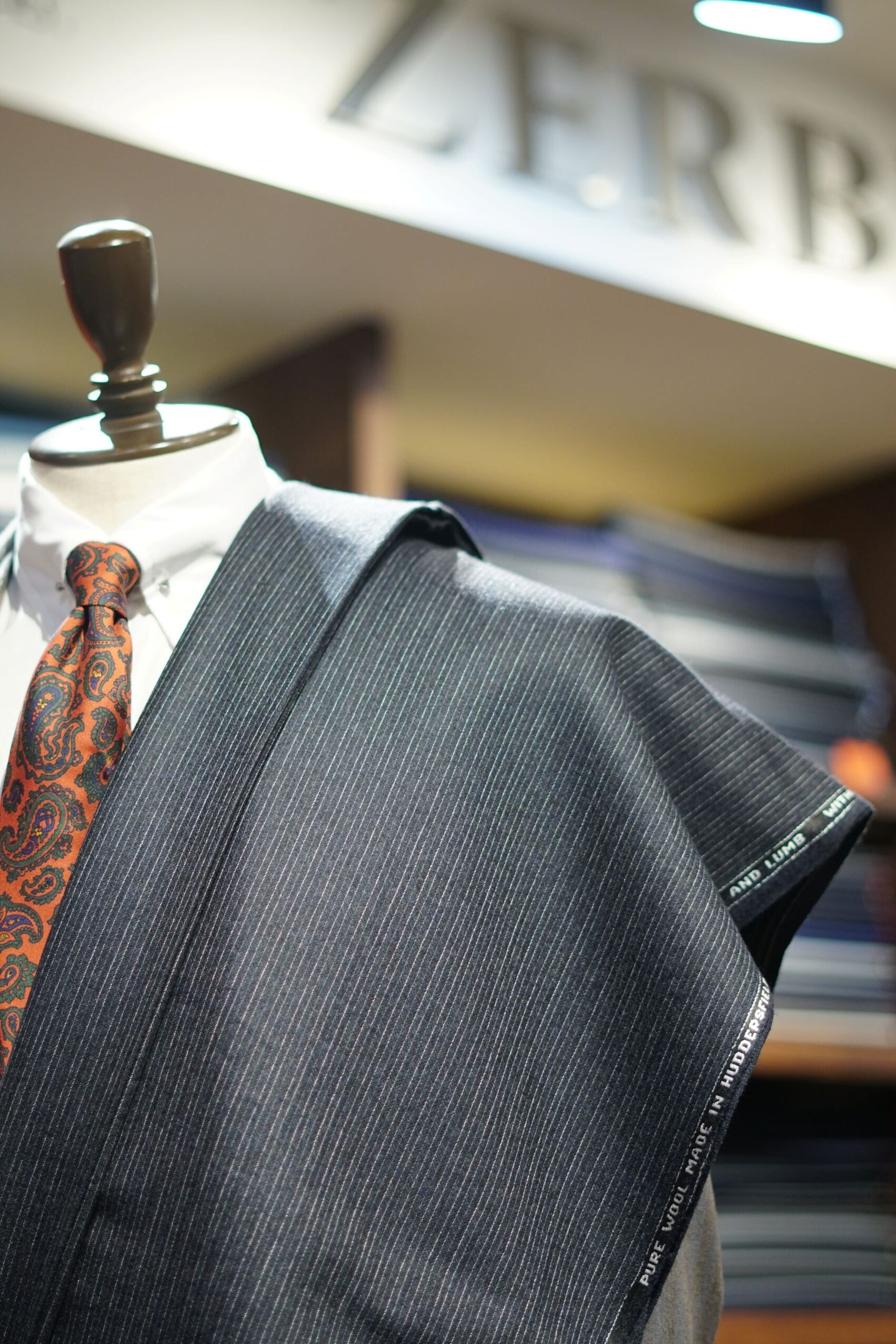 英国製服地のバルマー&ラム