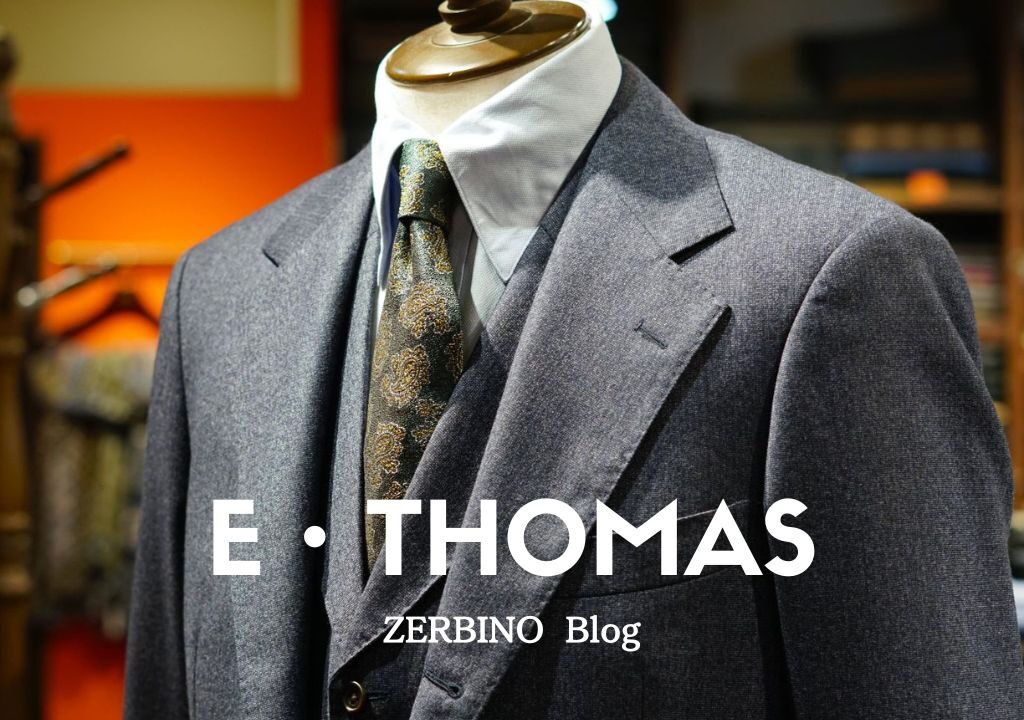 ETHOMAS　E・THOMAS　E・トーマス　Eトーマス　イートーマス　ブルーグレー