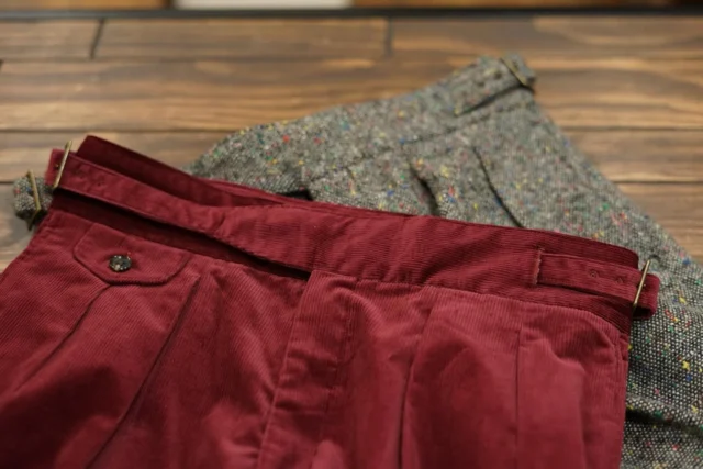 ZERBINO…

【Gurkha Pants】
グルカオプション
¥15,400-(in tax)
※こちらはオプション料金のみの表記です。
別途スーツ、スラックス料金等が発生いたします。

#madetomeasure#zerbino#suits#ordersuit#ordershirt#スーツ#スーツスタイル#オーダースーツ#オーダーシャツ#イージーオーダー#オーダーシューズ#オーダーコート#ゼルビーノ#gurkha#gurkhapantsグルカ#グルカパンツ