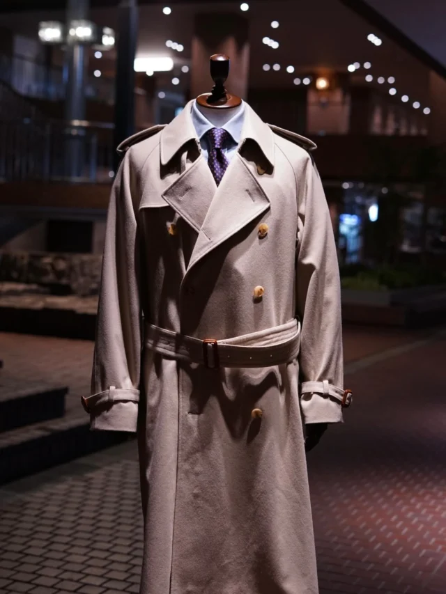ZERBINO....

【Trench Coat】 

¥218,900-(税込)

fabric: Fox Brothers

47-4414

W100%

#madetomeasure#zerbino#suits#ordersuit#ordershirt#スーツ#スーツスタイル#オーダースーツ#オーダーシャツ#イージーオーダー#オーダーシューズ#オーダーコート#ゼルビーノ#背広 #trenchcoat #トレンチコート #foxbrothers1772