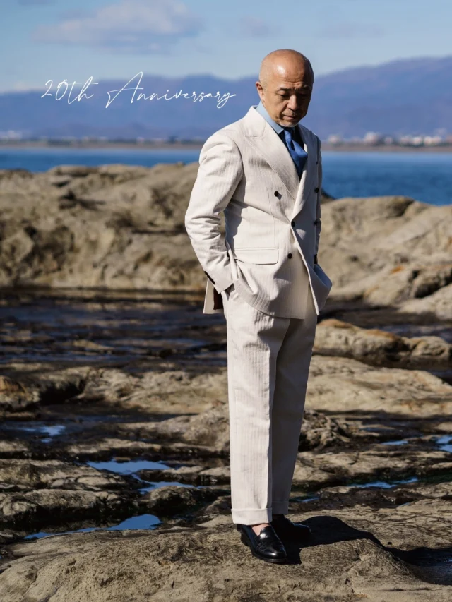 ZERBINO…
⁡
20th ANNIVERSARY

おかげさまで、ZERBINOは20周年を迎えることができました。

これまで支えてくださったすべてのお客様へ、
心より感謝申し上げます。

仕立てを通して、
一人ひとりの“自分らしさ”を形にすること。
その想いは、これからも変わりません。

そして――
皆様に楽しんでいただける特別な準備も進んでいます。

どうぞご期待ください。
⁡
#madetomeasure#zerbino#suits#ordersuit